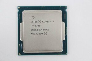 Intel CPU 第6世代 i7 6700 3.40GHz LGA1151☆