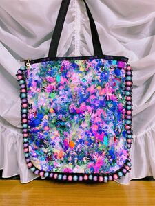 レスポートサック 蜷川実花 LeSportsac ニナデジ ハンドバッグ トート バッグ ハワイ ビジュー フラダンス TOKYO ハワイアン Hawaii Aloha