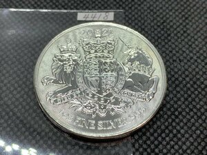 31.1グラム 2021年 (新品) イギリス「 英国王室の紋章・ライオン・ユニコーン 」純銀 1オンス 銀貨