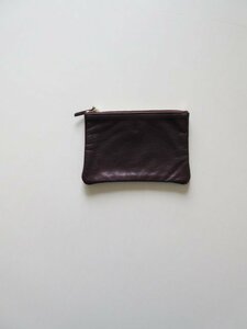 ARTS&SCIENCE / アーツ＆サイエンス Leather S BURGUNDY.BROWN * レザー ポーチ 小銭入れ コインケース