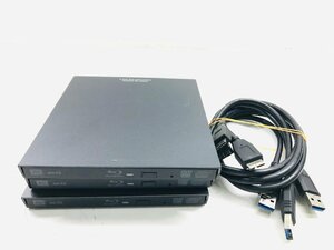 3台セット　ロジテック LBD-PVA6U3VBK 外付け ブルーレイドライブ Blu-ray USBケーブル付属