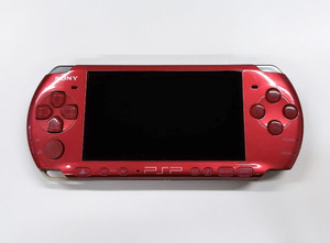 100円～★SONY PSP PSP-3000 本体 レッド ジャンク プレイステーションポータブル PlayStation Portable