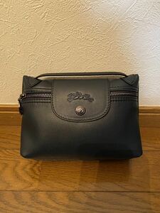 【新品】LONGCHAMP ロンシャン ル　プリアージュ　エクストラ　ミニ　ポシェット　ネイビー