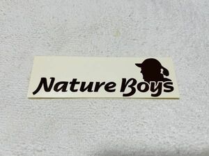 【レア】NATURE BOYS ネイチャーボーイズ ロゴステッカー　 検/ドカット　バケットマウス カーペンター MCワークス　