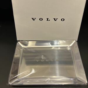 箱付き未使用★VOLVO　ボルボ オリジナル　ステンレストレイ　純正　ノベルティ★非売品