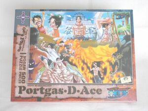 ワンピース One Piece～火拳のエース☆Portgas D. Ace/Fire Fist Ace☆エンスカイ ジグソーパズル 500ピース/38×53cm 2010年 日本製