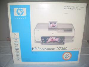 ★HP Photosmart D7360 3.6型◎未使用に近い／ジャンク