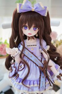 BJDドール用ウィッグ MDD/kumako/DDサイズ通用 全3色 8-9インチ 球体関節人形 doll