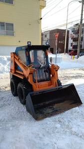 札幌より トヨタジョブサン 2SDK6 タイヤショベル ディーゼル 4WD 除雪 排雪 ボブキャット