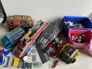 ④t379◆男の子 玩具◆まとめて LEGO レゴ 電車 TOMICA トミカ ハイパーレスキュー ブルーポリス ハイパーグランナー セット
