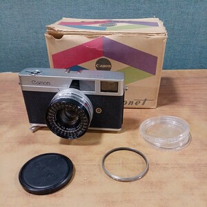 Canon Canonet キャノン キャノネット レンズ 45mm F1.9 フィルムカメラ カメラ レトロ 当時物 中古 ジャンク 長期保管
