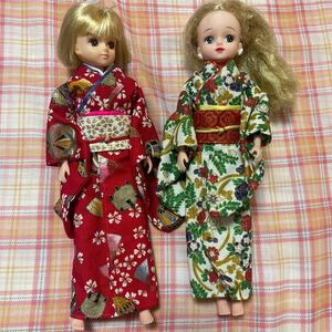 リカちゃん　着物　きものリカちゃん　着物 TAKARA タカラ 正規品　人形 着せ替え人形