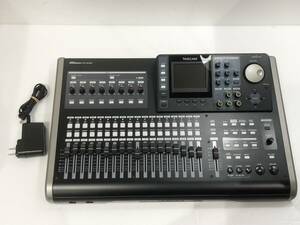 TASCAM タスカム DP-24SD MTR マルチトラックレコーダー 通電確認済 ACアダプター付き PA機器 機材 現状品 AE066120