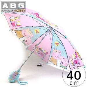 子ども傘 傘 キッズ 子供用 40cm ペッパピグ ピンク ブルー カサ