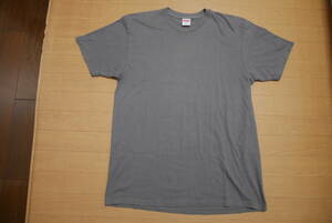 本物 珍品 シュプリーム SUPREME シンプル グレー Tシャツ サイズL MADE IN USA 美品