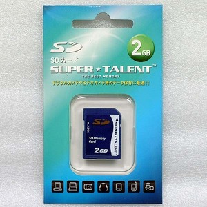 [送料無料] SDカード【2GB】スーパータレント ST02SD【即決】SUPER TALENT (アーキサイト販売) スタンダード★4582353562207 新品