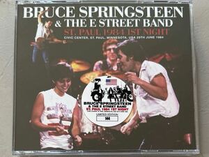 BRUCE SPRINGSTEEN St. Paul 1984 1st Night