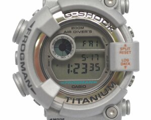 [未使用品(美品)] 稼働品【CASIO】カシオ G-SHOCK DW-8201GF-8JF FROGMAN バックライト点灯OK 未使用品（美品）