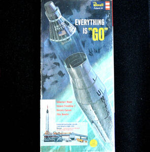 ◆Revell◆レベル◆マーキュリーカプセル&アトラスブースター◆Mercury Capsule and Atlas Booster◆サンダーバード◆ジェットモグラ◆