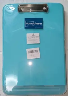 Homdolaser クリップボードフォルダ A4 ファイルボード 青緑