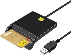 BOLWEO ICカードリーダー マイナンバーカード対応 カードリーダー e-Tax対応 自宅で確定申告 icカードリーダーライタ 接触型 USBタイプ