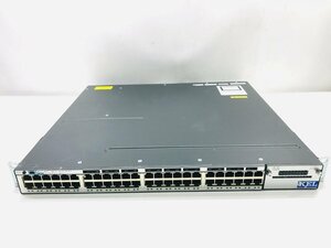 シスコ /Cisco WS-C3750X-48T-L V03 48ポート10/100/1000BASE-T スイッチ
