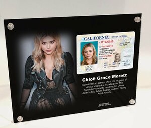 女優【 Chloe Moretz クロエ・グレース・モレッツ / IDカードフレーム 】コレクション-1