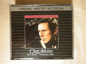 MFSL 『Chet Atkins/Pickin’ My Way ＆ In Hollywood ＆ Alone(1989)』(MFCD 2-787,輸入盤,2CD,カントリー,ギター名手)