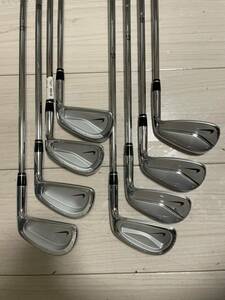 【未使用品】NIKE ナイキ アイアンセット 8本セット NIKE PRO combo FORGED S300 3~PW アイアン 