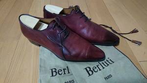 berluti ピアッシング　サイズ７．５　バーガンディ　パティーヌ