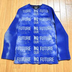 Jamie Reid COMME des GARCONS HOMME PLUS 2008AW 袖切替 ニット セーター ジェイミーリード 希少 no future time for magic archive 08aw