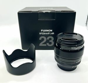 美品 Fujifilm フジ FUJINON ASPHERICAL SUPER EBC XF 23mm F1.4 R オート＆マニュアルフォーカス 単焦点レンズ