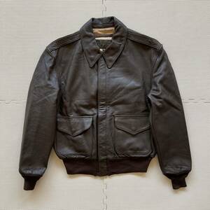 COOPER SPORTSWEAR クーパー A-2 フライトジャケット ゴートスキンレザー 美品 38