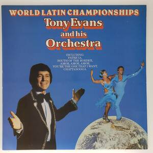 良盤屋 P-2965◆LP◆UK 輸入盤　Jazz, Pop　トニー・エバンス　Tony Evans And His Orchestra ／ World Latin Championships 1980　送料480