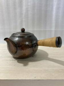 煎茶道具 茶道具 横手急須 純銅製 槌目 茶器 伝統工芸 