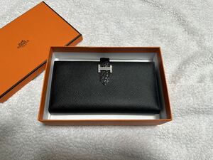 HERMES エルメス 長財布 ベアン スフレ　アリゲーター