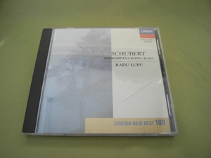 シューベルト帯付CD 即興曲集 ピアノ:ラドゥ・ルプー