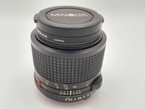 MINOLTA MD 85mm F2 【HNJ040】