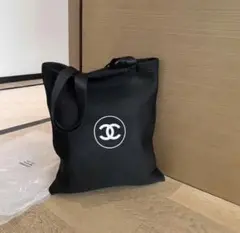 CHANEL CCロゴ　ノベルティ トートバッグ ブラック