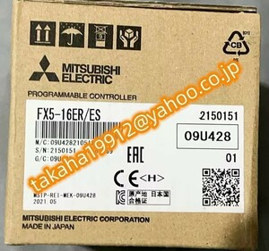 ◆【新品！】三菱電機　PLC FX5-16ER/ES　 シーケンサー【６か月安心保証】