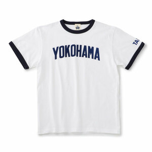 横浜大洋ホエールズ 1978-1992年 復刻 Tシャツ M or Ｌ ホームユニフォームデザイン 白×紺 YOKOHAMA TAIYO 横浜DeNAベイスターズ WHALES