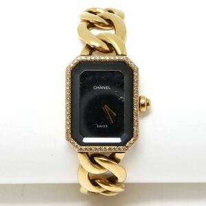 CHANEL(シャネル)豪華!!《K18(750)天然ダイヤモンド付きプルミエールウォッチ》M 74.4g diamond jewelry watch 腕時計 ジュエリー FE9/FE9