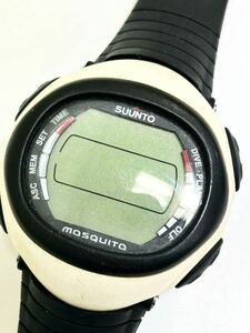 1円〜　スント SUUNTO デジタル 腕時計 ダイブコンピューター CR2032 動作未確認　BT切れ