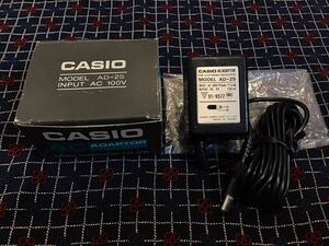 ●美品 CASIO カシオ ACアダプター AD-2S DC3V 150mA 電卓用 純正品 元箱付き●