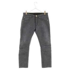 LOUIS VUITTON ルイヴィトン Triple LV Logo Cotton Denim Pants H8D60WBI9 トリプルLVロゴ コットンデニムパンツ インディゴ