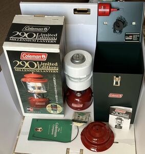 コールマン290Limited Edition MILLENNIUM LANTERN 2000年2月製 新品未使用　断捨離出品　送料無料！ （ランタン コレクション出品中）