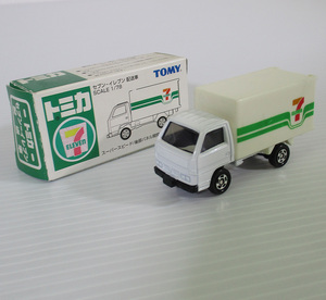 【トミカ セブンイレブン配送車 SCALE 1/78 箱付き】TOMY 中古ミニカー タカラトミー トラック ホワイト #0546-002