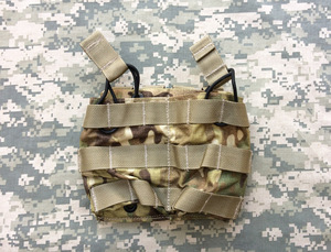 実物 米軍放出品 LBT-6146B M4 M16 スピードドロウ ダブル マガジンポーチ Multicam　　　　(マルチカム seals devgru marsoc hk416 8a04