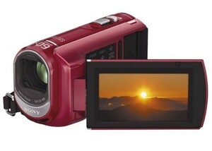ソニー SONY デジタルビデオカメラレコーダー SX41 レッド DCR-SX41/R