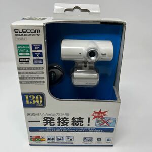 ELECOM UCAM-DLM130HWH （ホワイト） webウェブカメラ 
